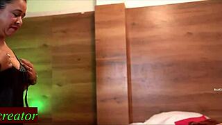 Lady fucks delivery boy hard