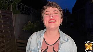 Betty Belle Enjoys European Brunette Beauty With Small Waist And Big Tits