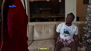 Fucking my STEPSISTER on CHRISTMAS to not be lonely