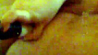 cute bbw masturbates shaved pussy in mirror