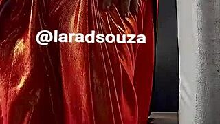 Indian crossdresser slut lara dsouza shows off in bus