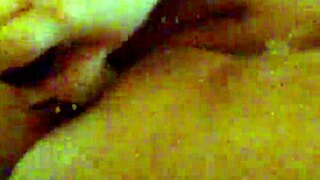 cute bbw masturbates shaved pussy in mirror