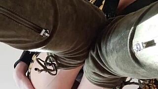 Hey, check out Elza Koms in this fetish feet session with licking and gagging.