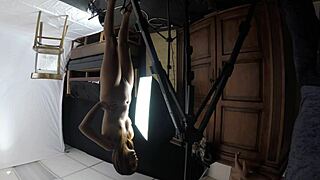 Mandy Mynxx chokes on my cock during deepthroat