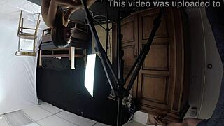 Mandy Mynxx chokes on my cock during deepthroat