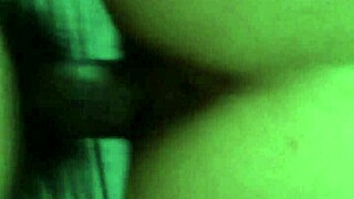 Chinese girlfriend bent over for doggy style with monster cock 😍