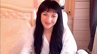 I, Helga, strip tease with my small tits, oops lingerie rips