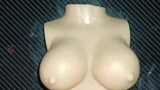 Dolly Begs for Double Penetration and I Finish on Her Chest in Wild Desk Action