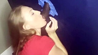 Brandi Gets Impregnated By Bbc Stranger At Her First Glory Hole 😈