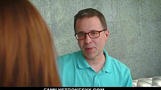 Krissy Lynn Seduces Step Daughter with Intense Fucking