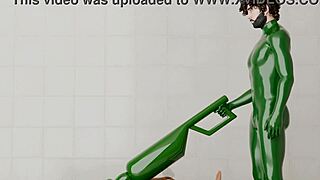 Guy Uses Rotating Machine On Another Guy For Intense Pleasure. Watch The Scene.