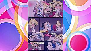 USA Parody with Big Tits Boobs and Tits