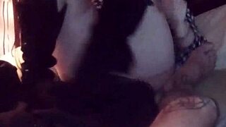 Intriguing big white cock with pussy and monster size action