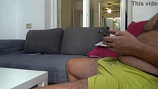 Taboo Stepmother Shows Hairy Pussy To Stepson