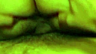 Hairy Pussy Blonde Mature Fumbled by Two Cocks