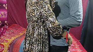 indian punjabi girl enjoys romantic moments with boyfriend