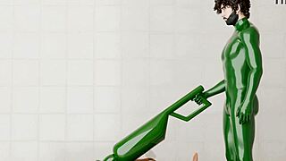 Guy Uses Rotating Machine On Another Guy For Intense Pleasure. Watch The Scene.