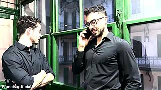 Real Estate Agent Takes 3 Cocks In Double Penetration At Work!