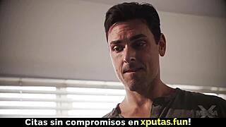 blonde stepdaughter sucks cock and fucks with spanish subtitles