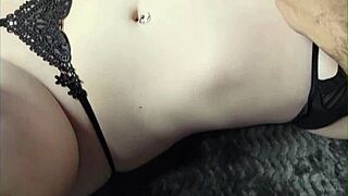 fucking on cam with bound bdsm bondage in close up pov