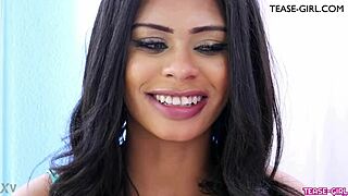 Beautiful ebony model shares first sex experience