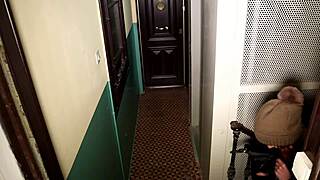 Neighbor Bent Over Doggystyle Cum