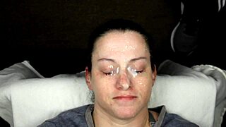 slave takes cum bukkake compilation