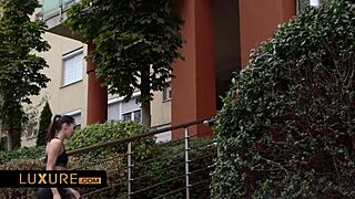 Amazing Sex With Hot Brunette: She Licks, Fingers, And Bends Over For Doggystyle Cumshot