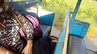 stranger touches my ass on the bus and we get wild