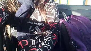 stranger touches my ass on the bus and we get wild