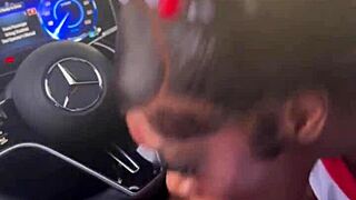 Ebony Cheerleader Sucks Big Black Cock In Sex Tapes