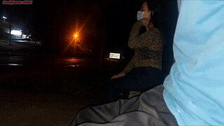 seriously, i risk flashing my dick at this latina woman waiting for the bus