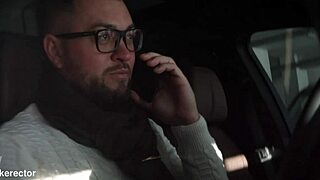 Alluring bombshell achieves squirting orgasm at doctor's office