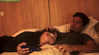 Watching Netflix with my stepsister got wild. I couldn't resist slipping into her mouth, nearly got caught!