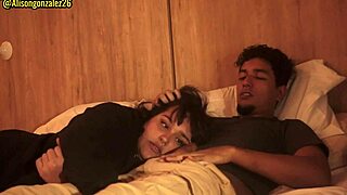 Watching Netflix with my stepsister got wild. I couldn't resist slipping into her mouth, nearly got caught!