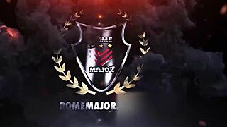 rome major fucks ava valentina hard, jizz on ass!