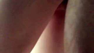 Long leg redhead babe gets fucked and creampied by small cock