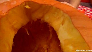 Abigail Mac's Halloween solo masturbation with big tits