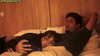 Watching Netflix with my stepsister got wild. I couldn't resist slipping into her mouth, nearly got caught!