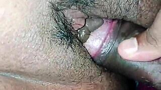 Soo hot fun with big pussy lips and assfucking
