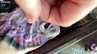 Slow Motion Fresh Tattoo Skin Peel