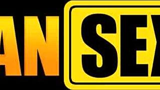 Thick 18yo ebony gets railed hard by American tourist in doggystyle interracial fuck!