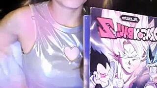 Bonneyuwu says, 'Here's my Dragon Ball and Bleach cosplay!'