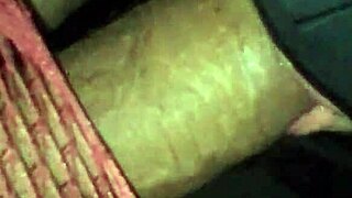 man sucking big cock from transsexual beauty