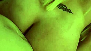 Girlfriend fucks another man hard.