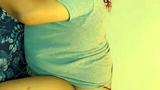 sucking big black dildo slow and sloppy in crossdressing play