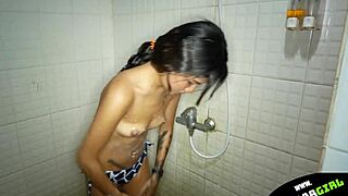 Petite Asian Girl With Perfect Body In Bar