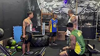 My Hot Friend's Gym Pussy Adventure