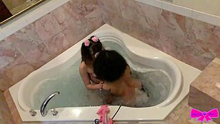 kingsley and dakota's kinky lesbian fisting