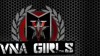 Coed Cleo Feels Intense Double Dildo Pleasure